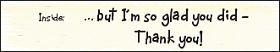 text on inside of card